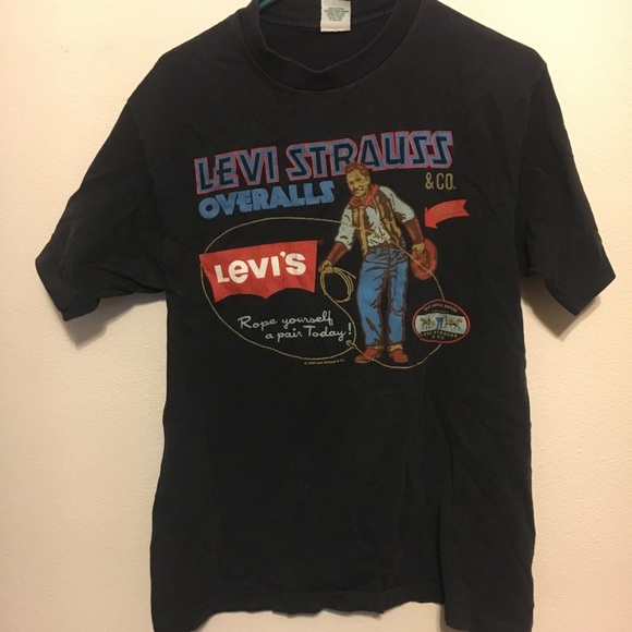 Levi strauss t shirt vintage Clearance